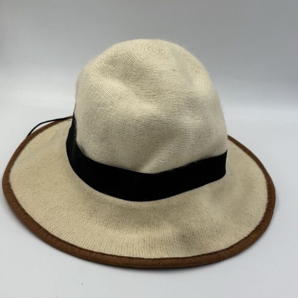 Collection Eighteen Wool Blend Hat Cloche Beige OS - Picture 11 of 12